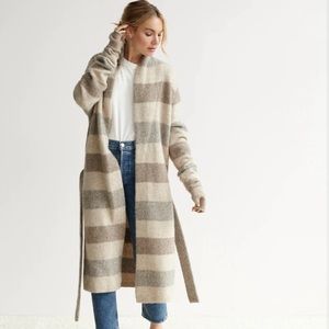 Jenni Kayne Belted Sweater Coat (NWT) Small